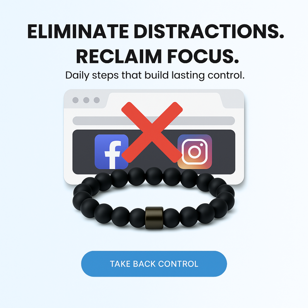 Reclaim™ Anti Social Media Bracelet